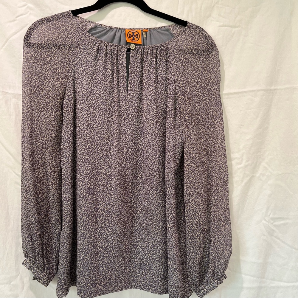 Tory Burch paisley blouse Size 2